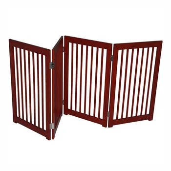 72 4 panel Folding Wooden Indoor Pet Dog Fence Buy 