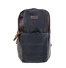 17SC-6457D SGS Passed crazy horse leather vintage blank canvas backpack wholesale canvas bag backpack