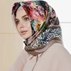 Satin Printed Hijab Fancy Muslim Hijab Scarf Latest Designs Beautiful Colorful Scarf Factory Wholesale Hijab