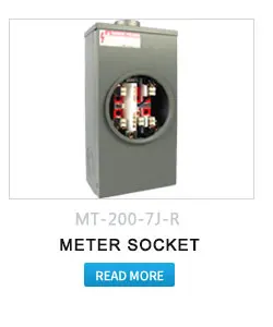 ANSI standard china low price 5th terminal jaw meter socket