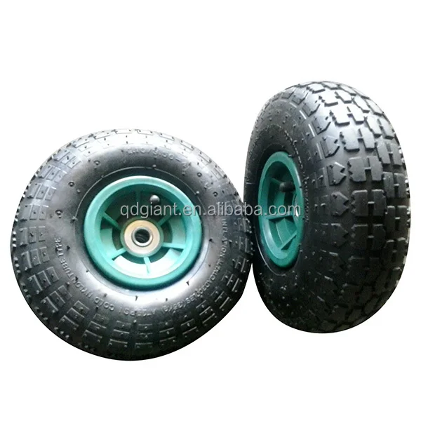 Hand Trolley pneumatic rubber wheel 4.10/3.50-4