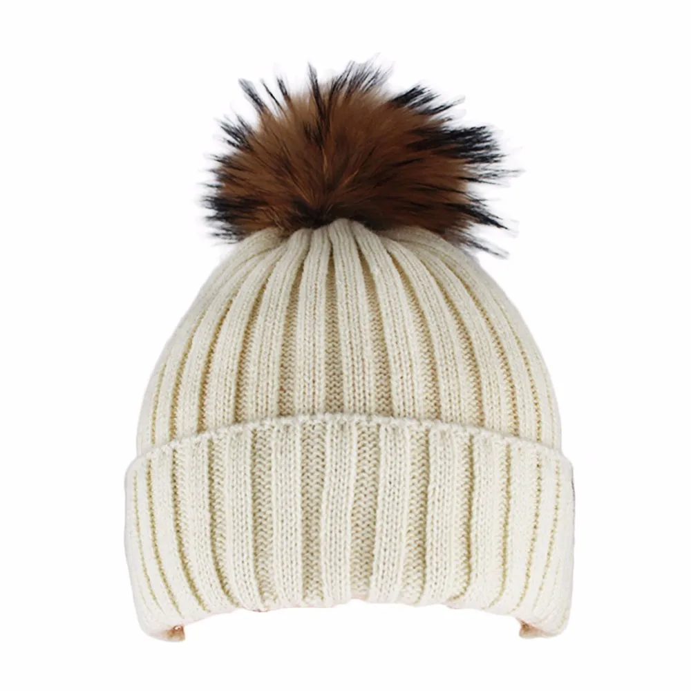 pom pom winter hat children hat