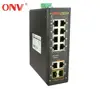 2018 New Products 8 Port Web Managed Industrial Ethernet Switch On Sale