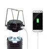 Factory wholesale ABS mini outdoor lamp post light tent light waterproof camping lantern for lighting android phone charging