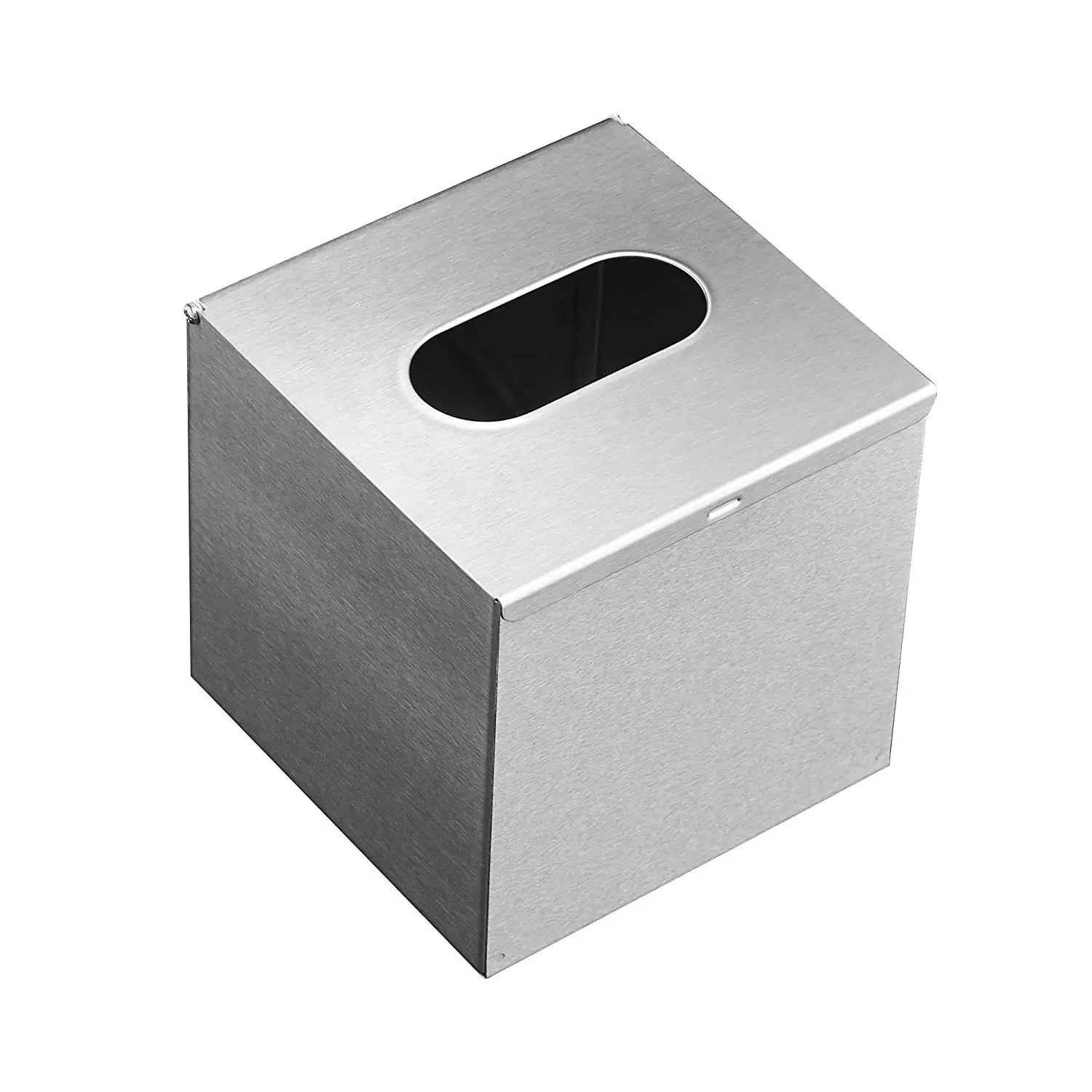 stainless tissue box cover