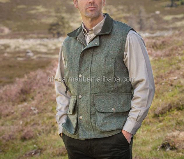 mens quilted hunting vest