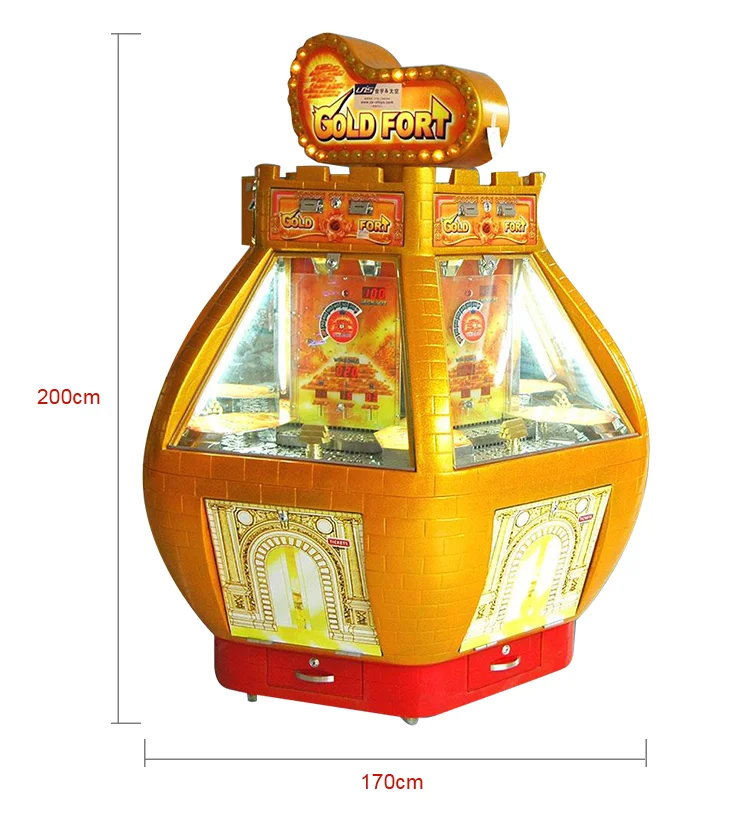 Gold Fort Ticket Lottery Game Coin Pusher & Arcade Machines Coin