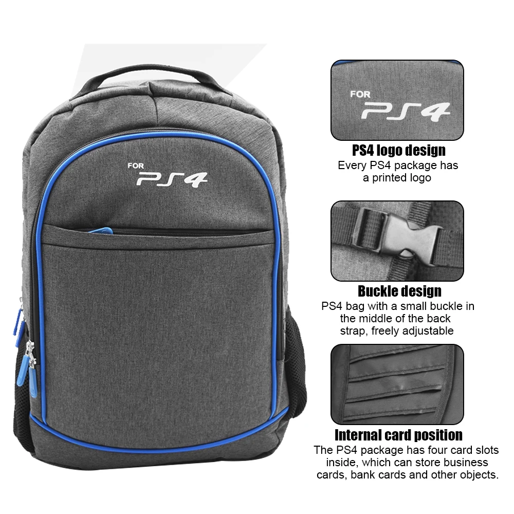 Portable Shoulder Carrying Travel Case Bag For Playstation 4 Console ...