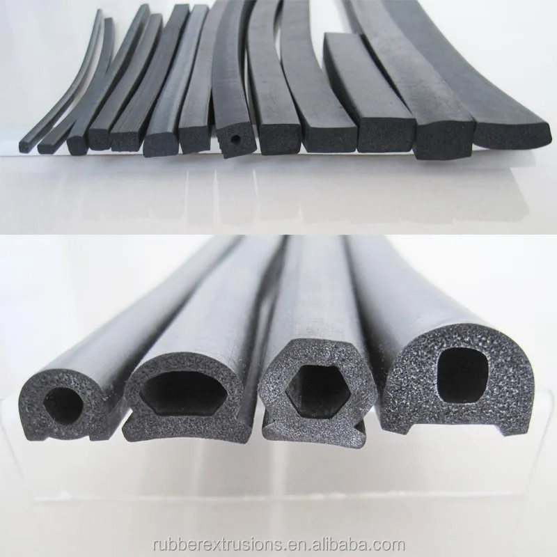High Quality Extruded Rubber Edge For Sheet Metal Seal Strip For Car