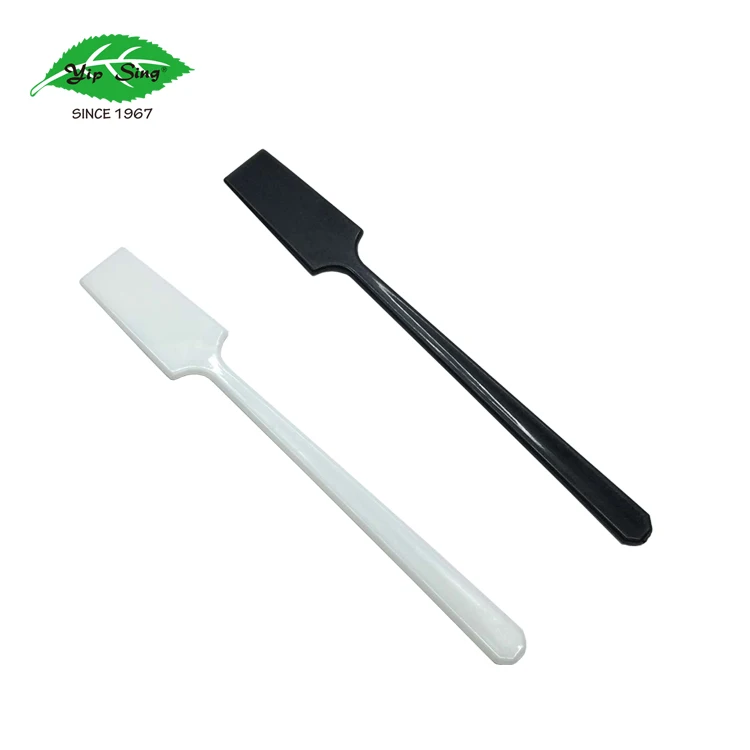 Yip Sing Convenient White Hard Plastic Cosmetic Spatula Buy Cosmetic