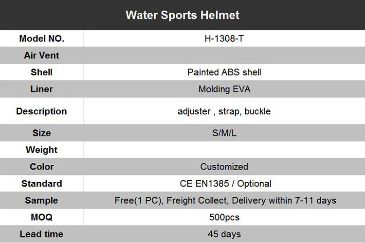 water skiing helmets approved CE