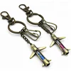 Classic Hourglass Key ChainsSand Timer antique plane Keychain Perfect Valentine's Day Gift / Clever Christmas Present keycha