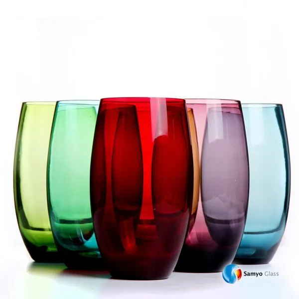 colored glassware sets