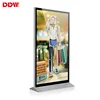 Factory Outlet 98 Inch full hd big tv advertising screen floor standing Android os lcd monitor usb media player for advertising