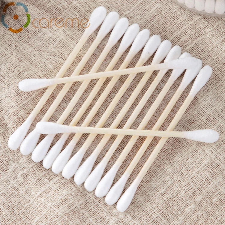 High Quality Boxed Sterile Wooden Stick For Cleaning Cotton Buds - Buy ...