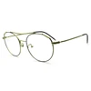 New style fashion linear thin metal optics spectacles metal optical frames