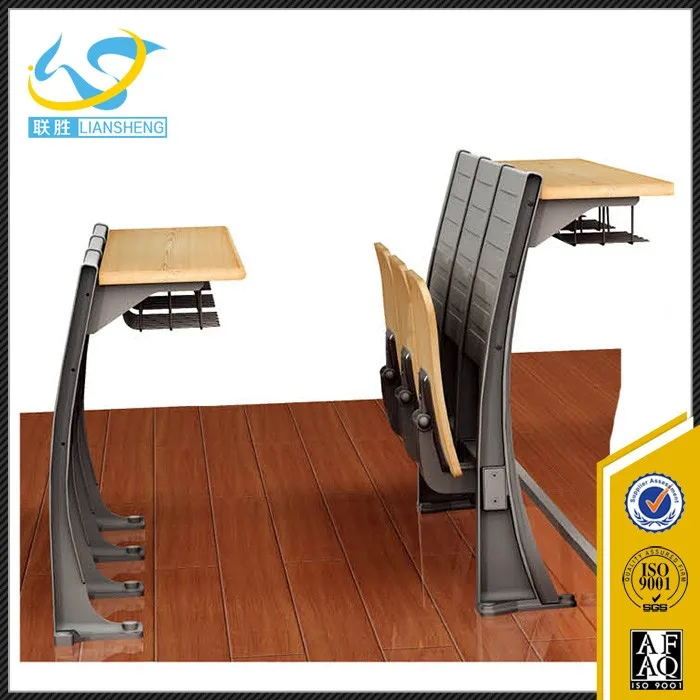 University Combo Desk Chair Folding School Chair Desk Chairs For