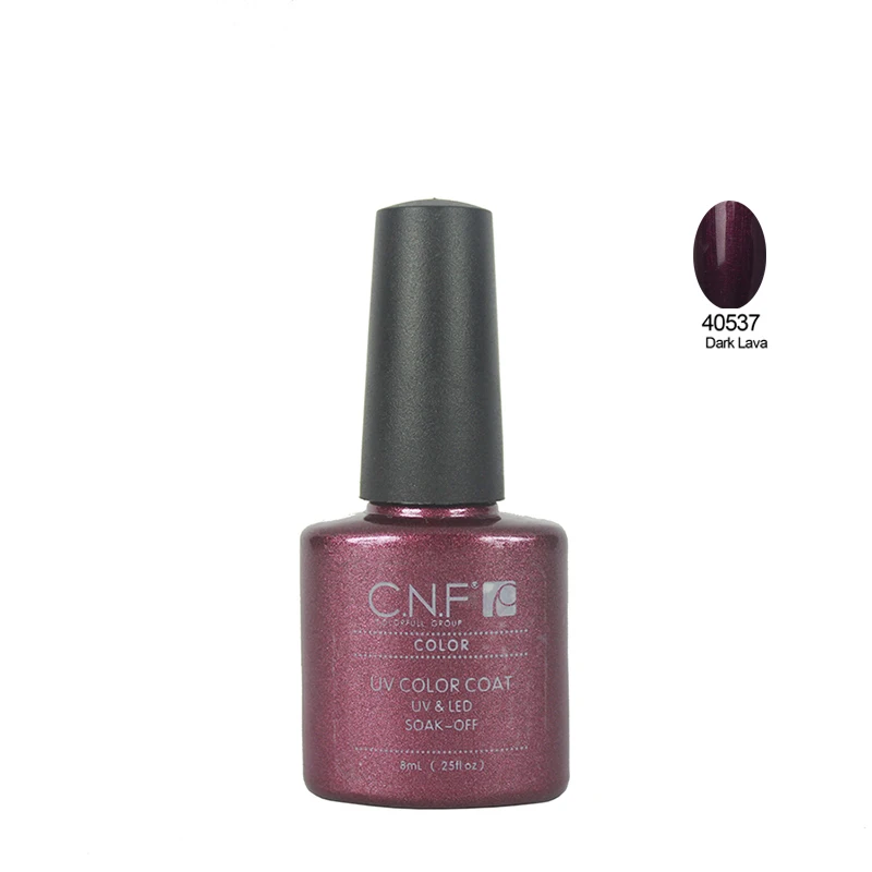 1PCS lot color 40537 CNF High quality Long lasting soak off LED UV Nail Gel Polish
