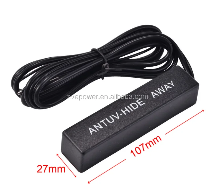 12V Universal Car Stereo Radio Electronic Hidden Antenna Aerial FM//AM Amplified