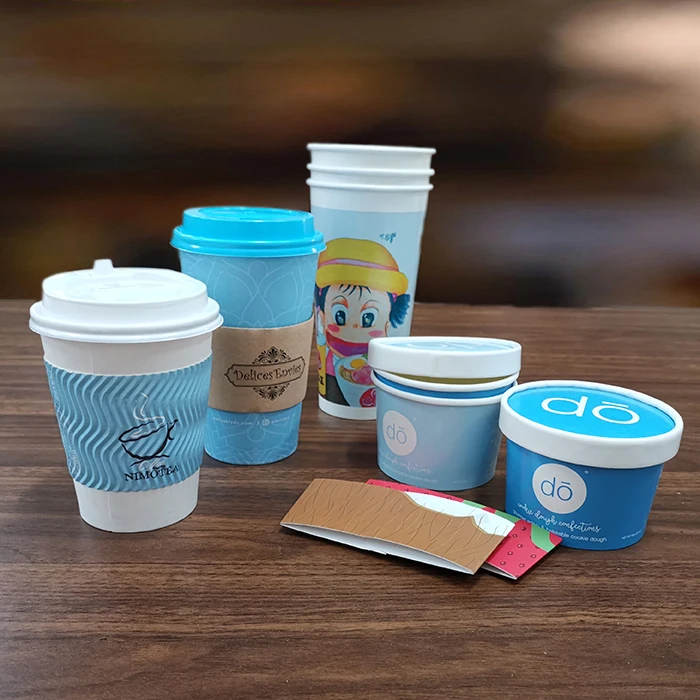 UK SELLER 4/8/12/16oz Insulated Ripple Disposable Paper Coffee Cups,Lids 