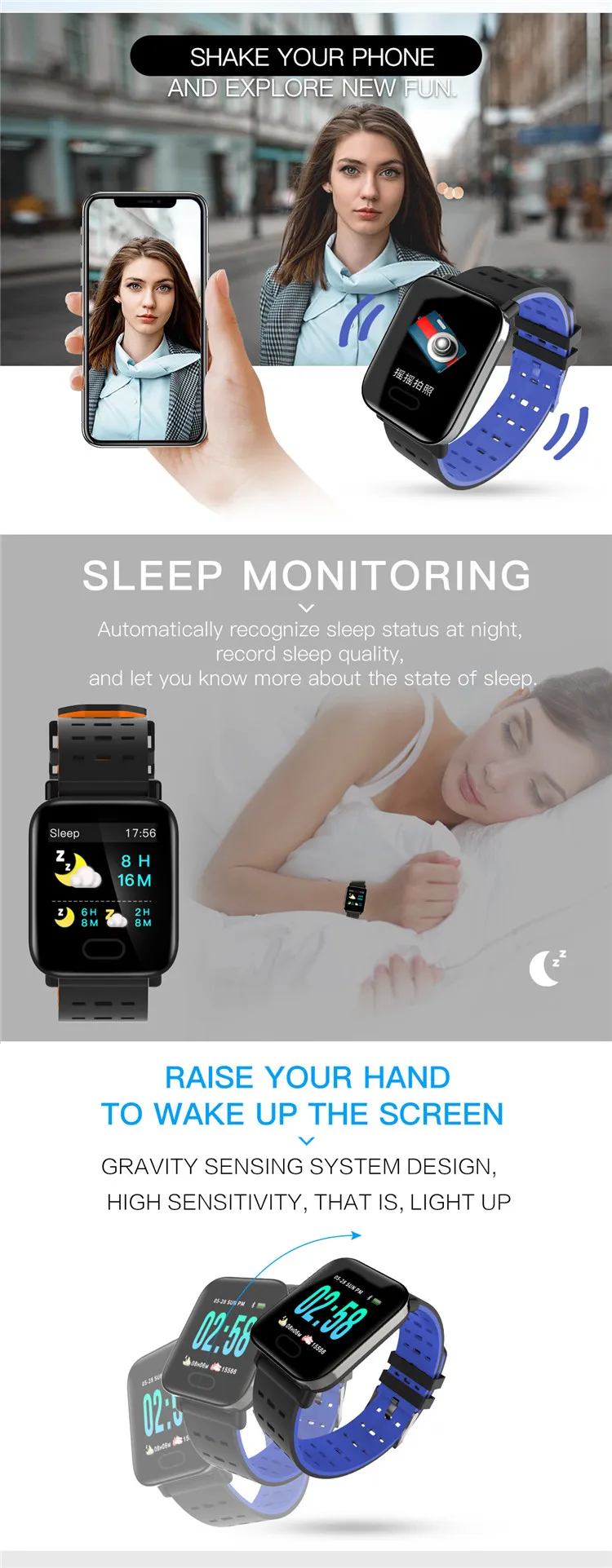 Smart Watch for Women Men (Answer/Make Calls) 1.7'' Fitness Tracker with  Bluetooth Text Heart Rate Monitor Blood Pressure SpO2 Sleep Tracker  Pedometer Waterproof Sports Smartwatch for iPhone Android : Amazon.ca:  Sports &