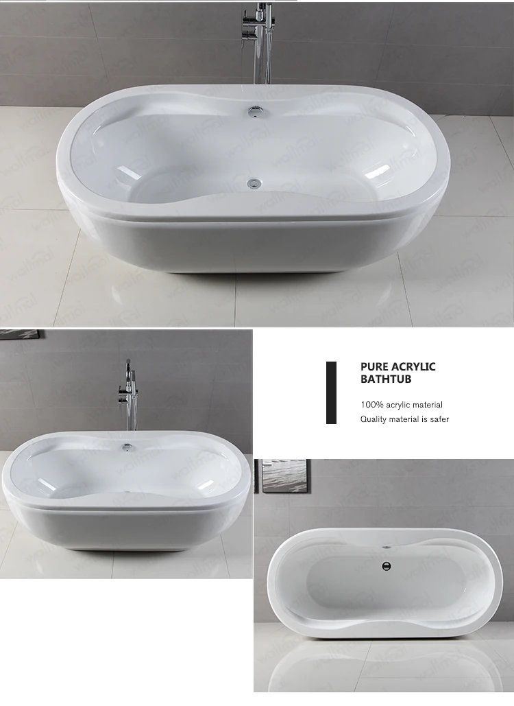 Brilliant Wide Trim Double Sided Freestanding Bathtub Malaysia Wtm02535 Buy Bathtub With