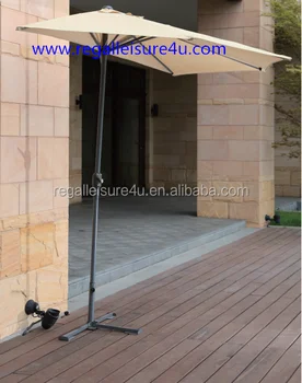 High Quality Off Wall Window Half Round Patio Umbrella Um 0009 High Quality Off Wall Window Half Round Patio Umbrella Um 0009