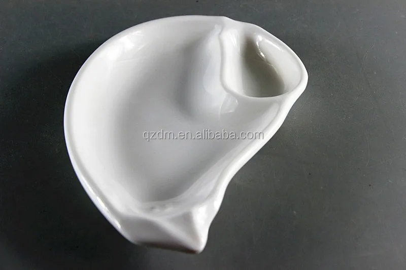 Leaf Shape Melamine Dip And Chip Plate,30% Melamine&100%Melamine