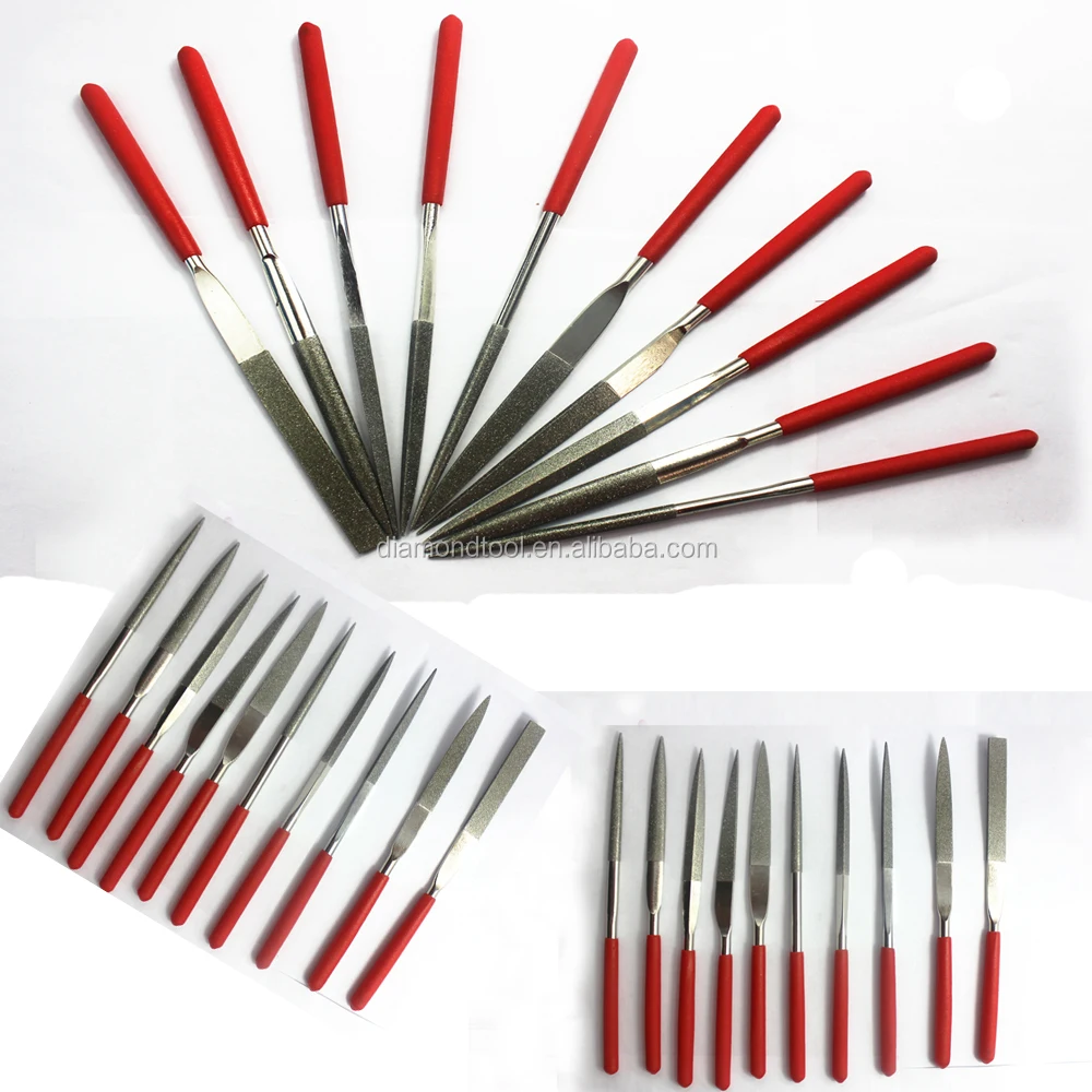 Types Of Hand Files Use Grinding Diamond Fileflat,Round,Triangle,Square