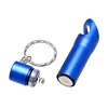 Aluminum Beer Bottle Opener Flashlight Keychain Light Key Ring Lamp LED For Camping