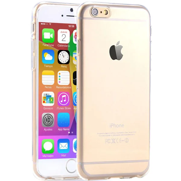 6 6s Super Flexible Clear TPU Case For Iphone 6 6s Slim Crystal Back Protect Skin