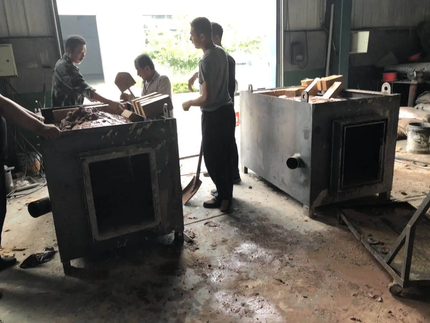 high quality small scale solid waste diesel fired incinerator