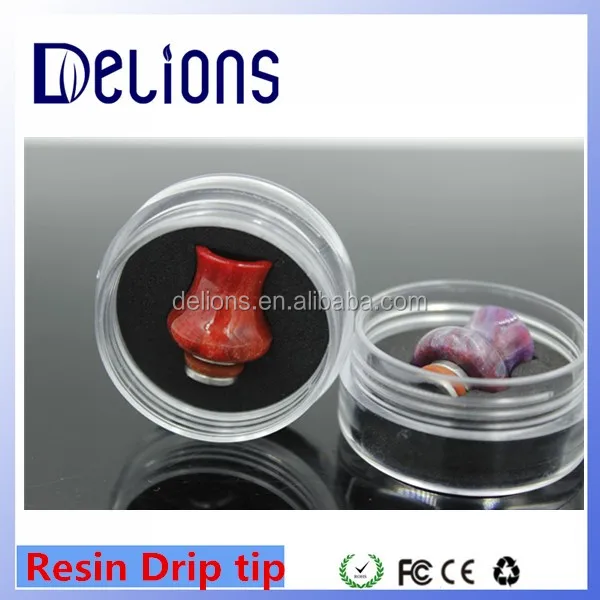 2016 Delions Top Selling Resin Wide Bore Drip Tips For 528 Goon ...