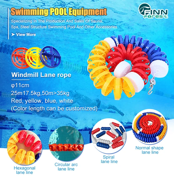 Swimming Pool Equipment Swim Lane Line Tightener Water Line Match