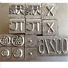 Custom Design Digital Alphabet Letter Number Logo Cr12mov matrix stamping steel punch Die Mould