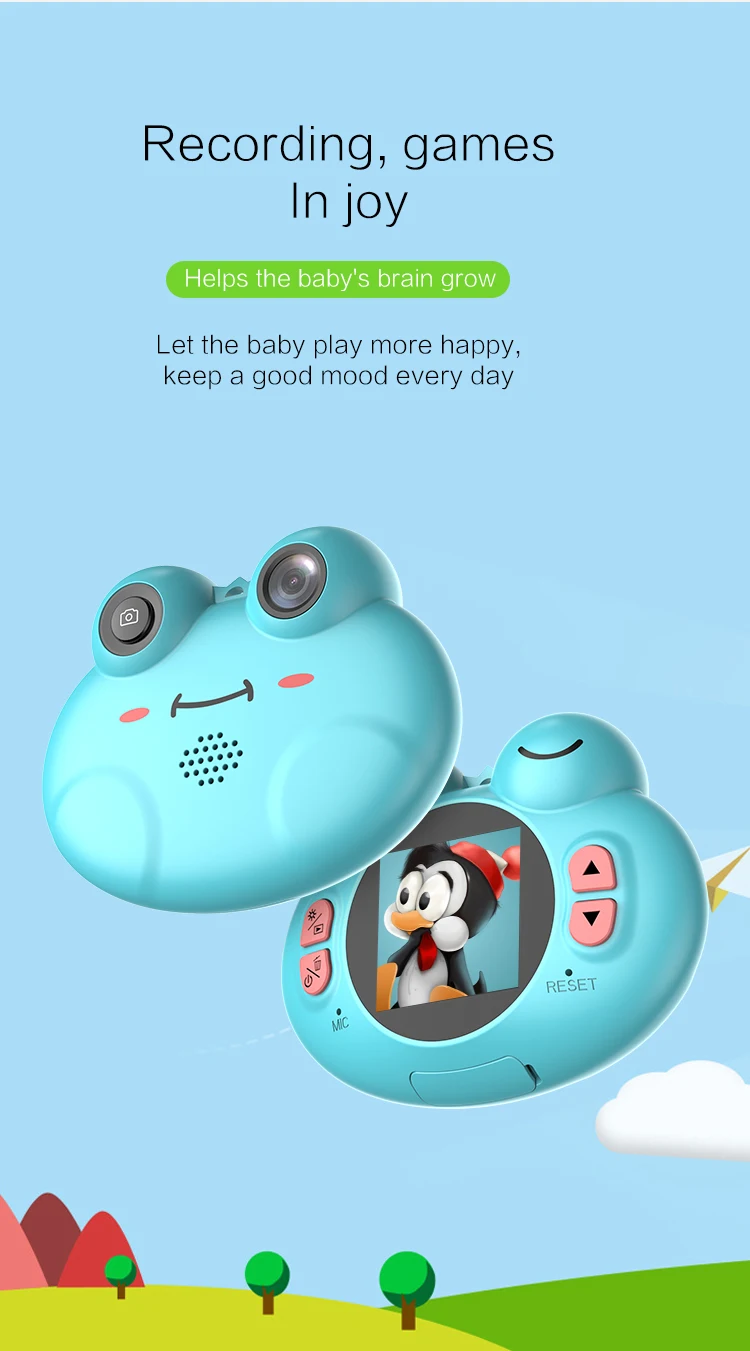 Hot selling Children Gift 4-8 Year Old Kids Camera Mini Kid Digital Camera for Girls or Boys