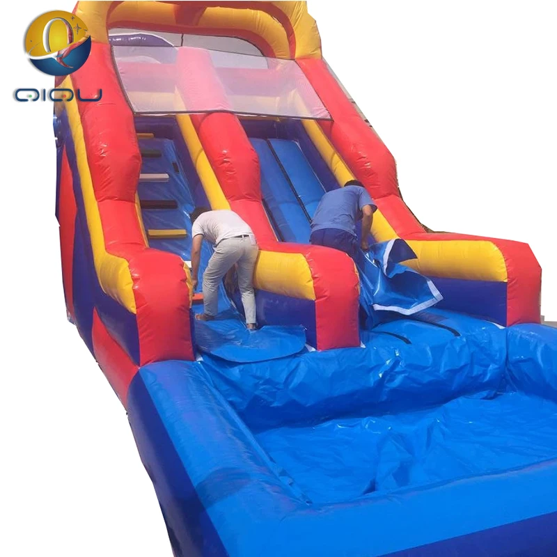 inflatable water slide with blower