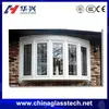Heat-protecting Glass PVC Fixed Window / UPVC Fixed Round Window
