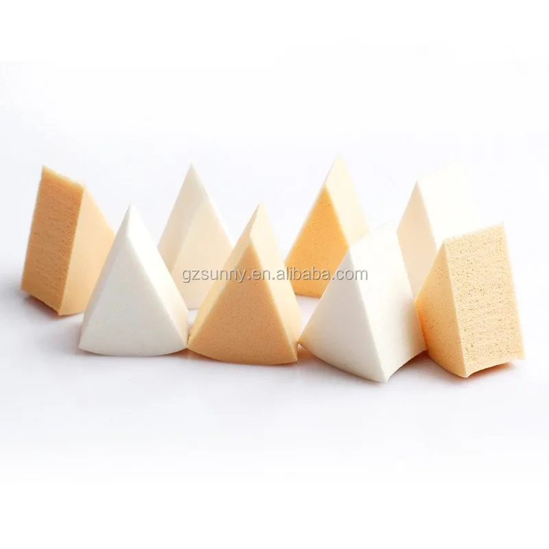 Makeup Sponge 8pcs/pack Triangle Shaped Candy Color Soft Magic Face