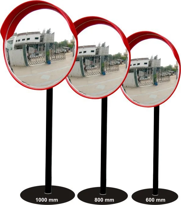 High reflection Security reflective road 60cm pc/acrylic Convex Mirror Safety Mirror