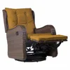 Patio Wicker 360 Degree Swivel Gliding Rocking Rattan Morden Sofa