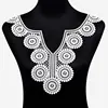 100%cotton water soluble embroidered neckties crochet lace collar pattern D421