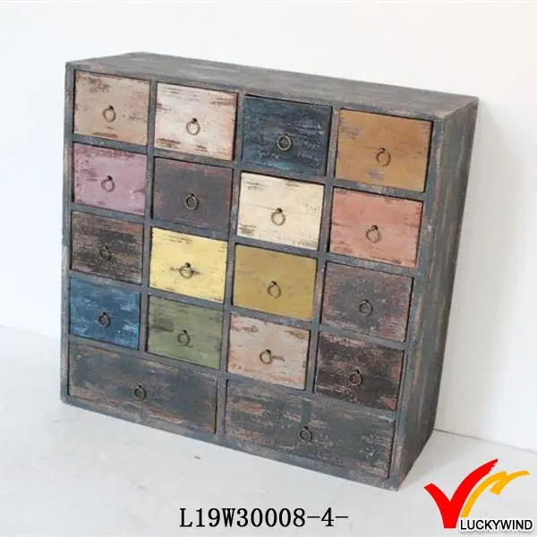 Colored Small Wood Drawers Living Room Decorative Cabinets Cabinet Drawer Storage Product On