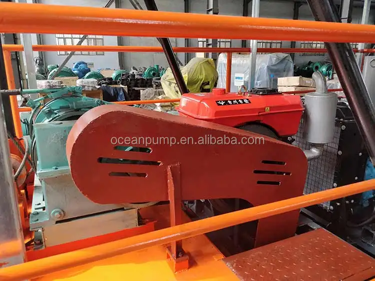 portable sand dredger