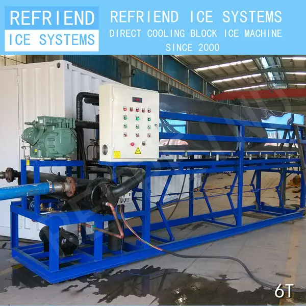 6t Direct Cooling Aluminium Evaporator Ice Block Machine Buy Ice