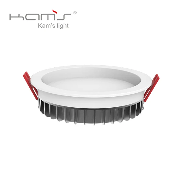 die-casting Aluminum white housing 15w smd led downlight led down light manufacturer with Ce RoHS approved