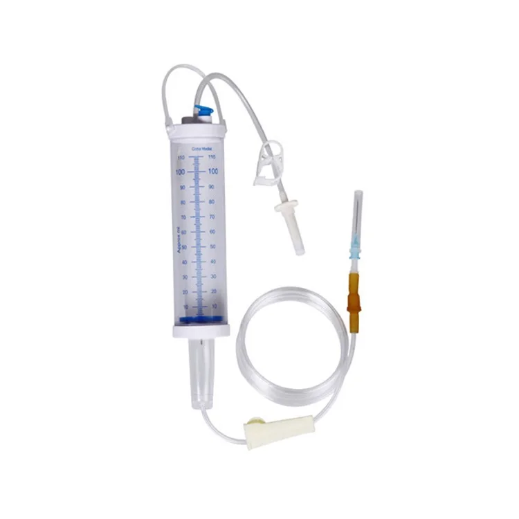 volumetric 100ml 150ml i.v.iv pediatric drip microdrip burette type apparatus infusion set with china supplier