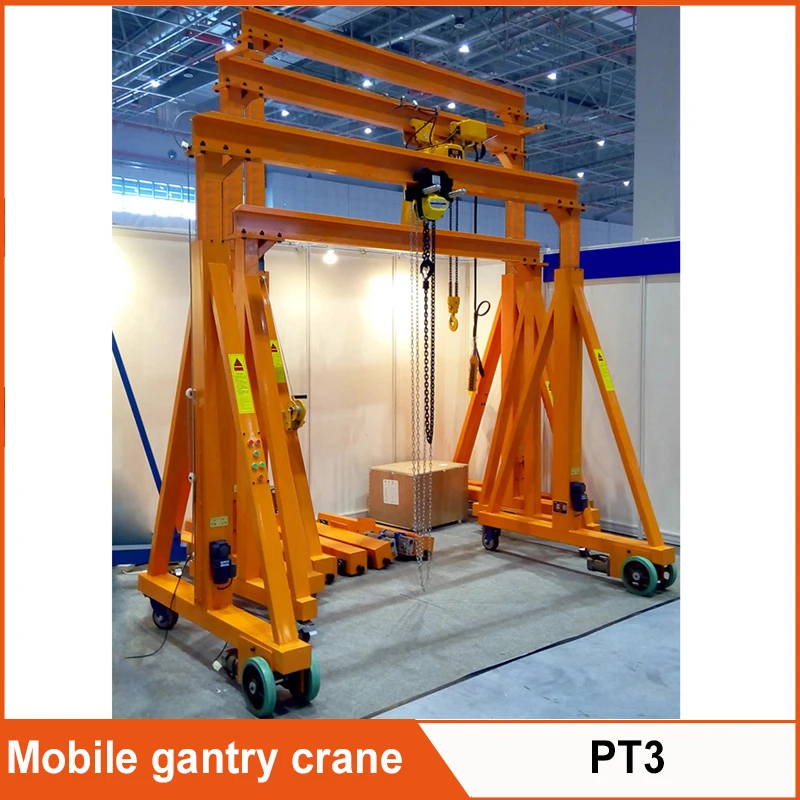 mini indoor workshop gantry crane,used 1ton 2ton 3ton 5ton mobile