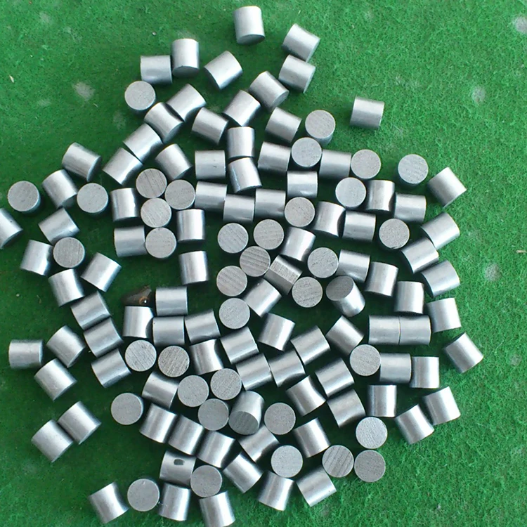 grinding tungsten pellets