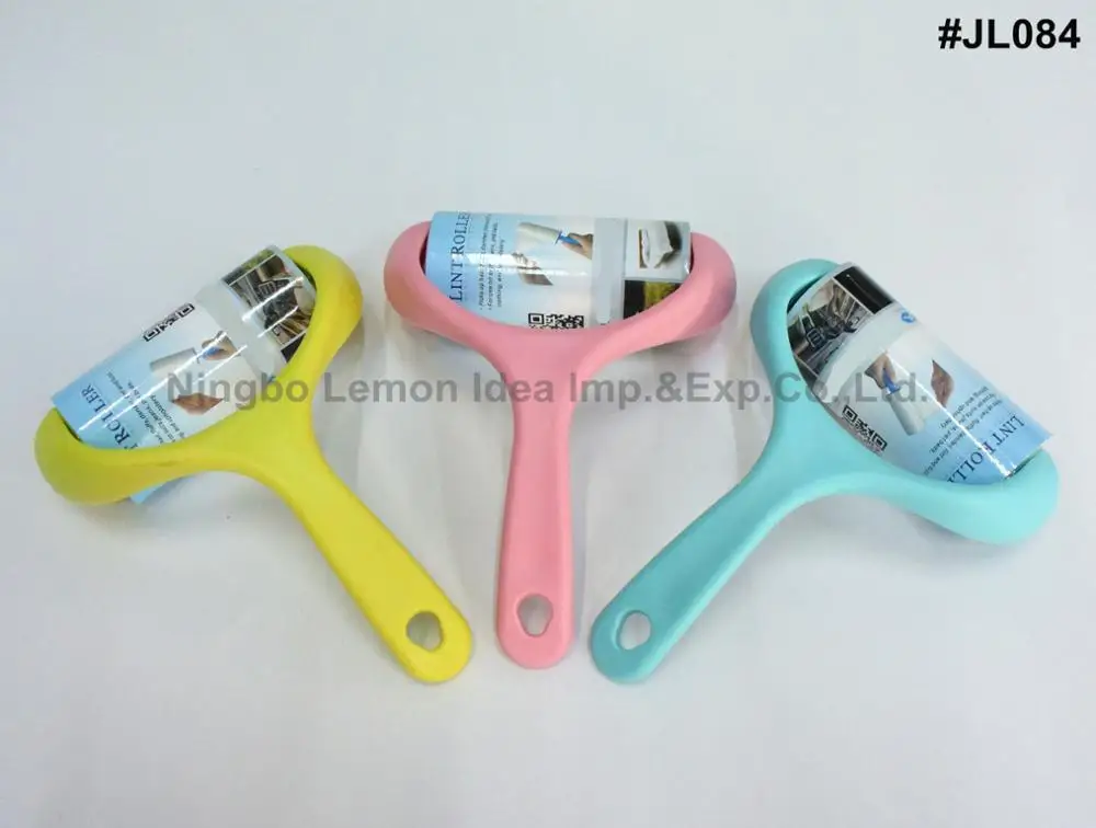 Home Cleaning Tool Heavyduty Big Plastic Handle Sticky Lint Roller